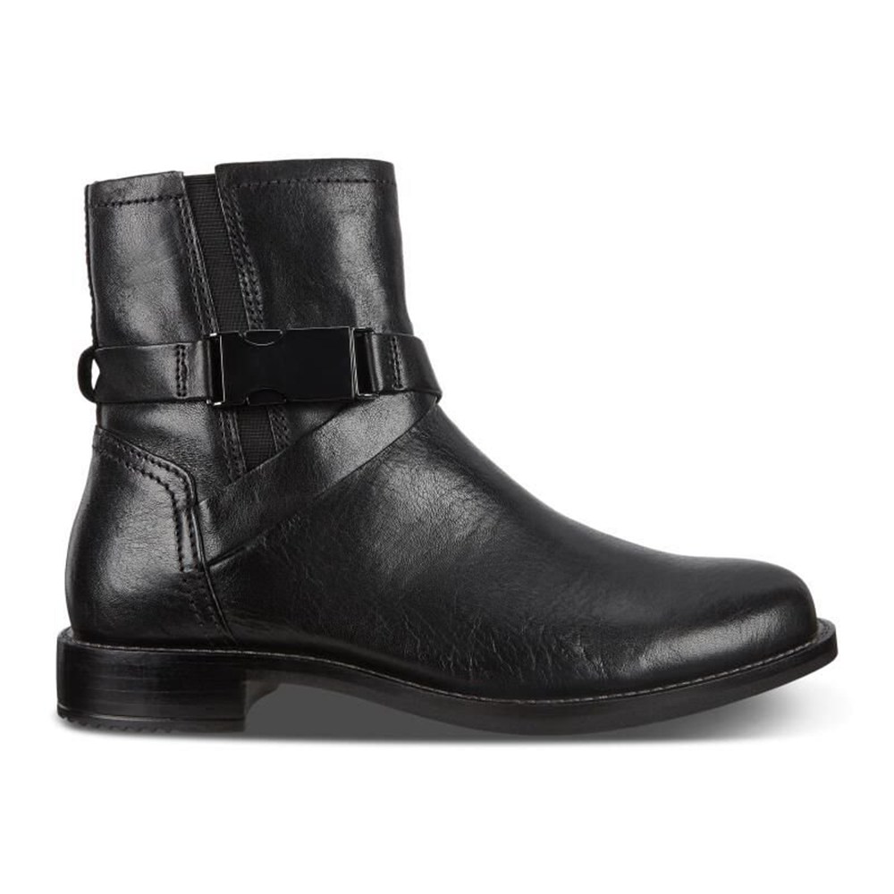 Botas Mujer - ECCO Sartorelle 25 Buckled - Negros - EPV035479